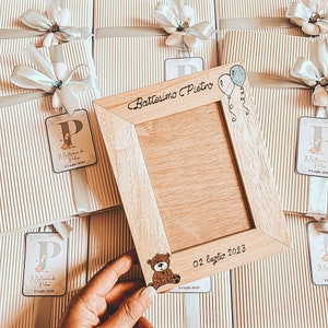 Bomboniere Cornice personalizzata, bomboniera battesimo, prima comunione, cresima, bomboniera nascita, matrimonio