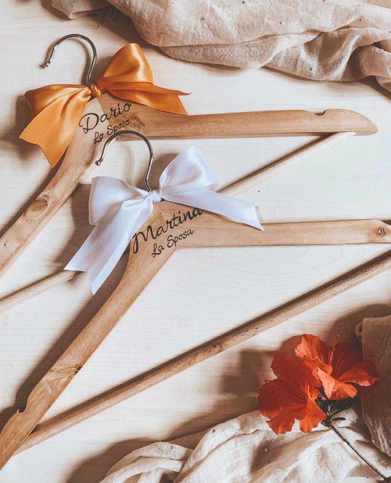 Etsy wedding cheap dress hanger