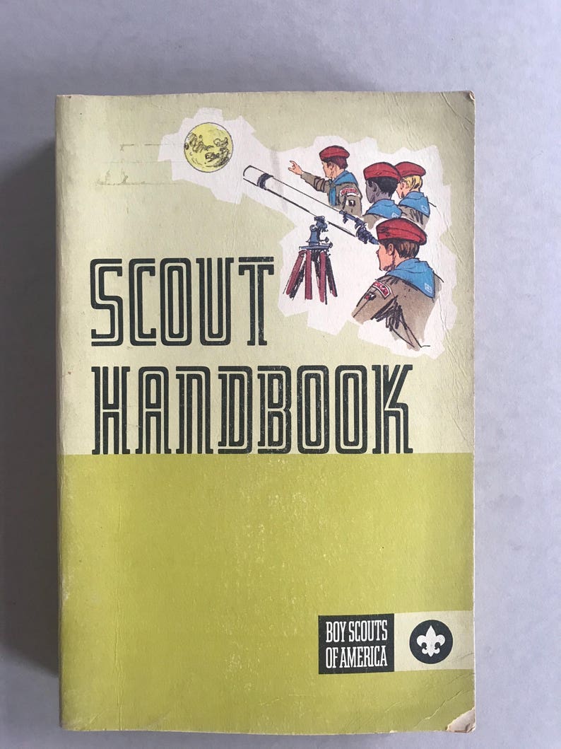 SCOUT Handbook Boy Scouts of America Paperback 480 Pages Etsy