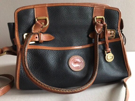 black and tan dooney and bourke