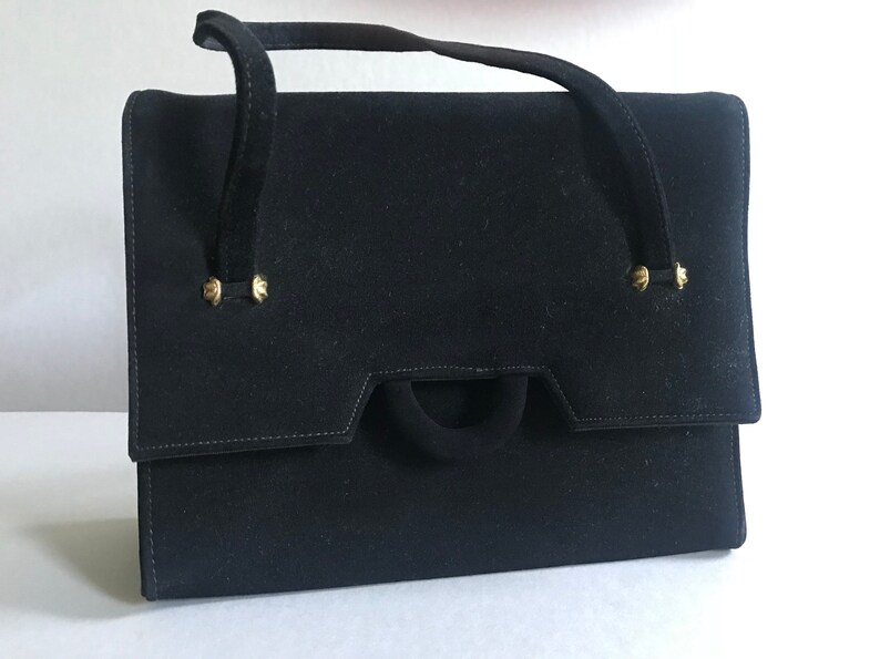 vintage velvet purse