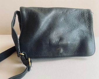 Vintage Black Pebbled Coach Sonoma Backpack/ Sling Bag Non6g 4923