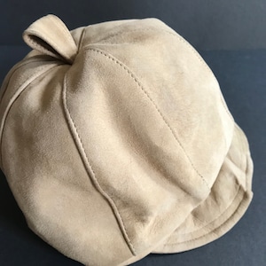 1970s Real Suede Cap - Classic Tam GROOVEY VINTAGE CLASSIC 1970 main image 4