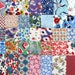 30 Vintage Feedsack 5" Charm Squares - Authentic Feed Sack Cotton Quilt Fabric / 1930's
