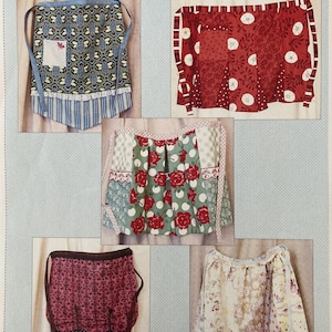 Retro Apron - PDQ Fat Quarter Aprons by Seams & Dreams - Pattern and Fabric Kit