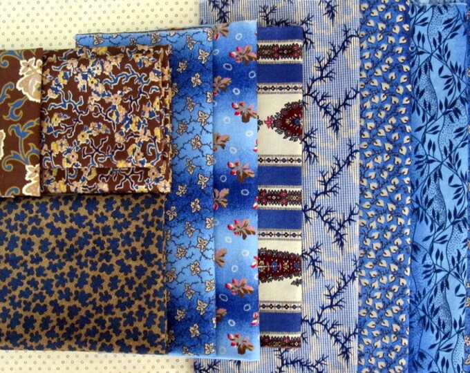 Prussian Blue Reproduction Fabric by Windham Fabrics Stash Etsy