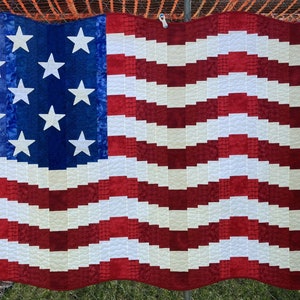 American Flag Quilt