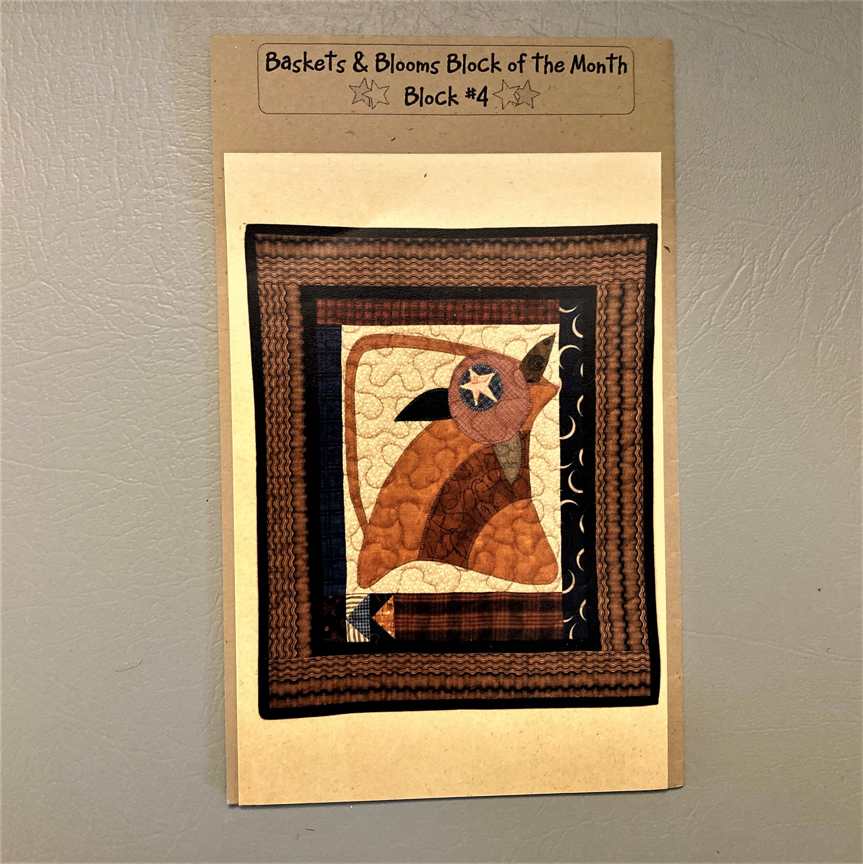 Baskets and Blooms Block of the Month Quilt Block Patterns Etsy