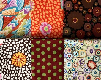 Kaffe Fassett - Rowan Westminster Fibers - Telas retiradas/fuera de uso - Paquete de telas n.° 1