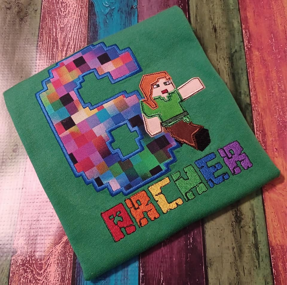 Alex Character Birthday Appliqué Shirt