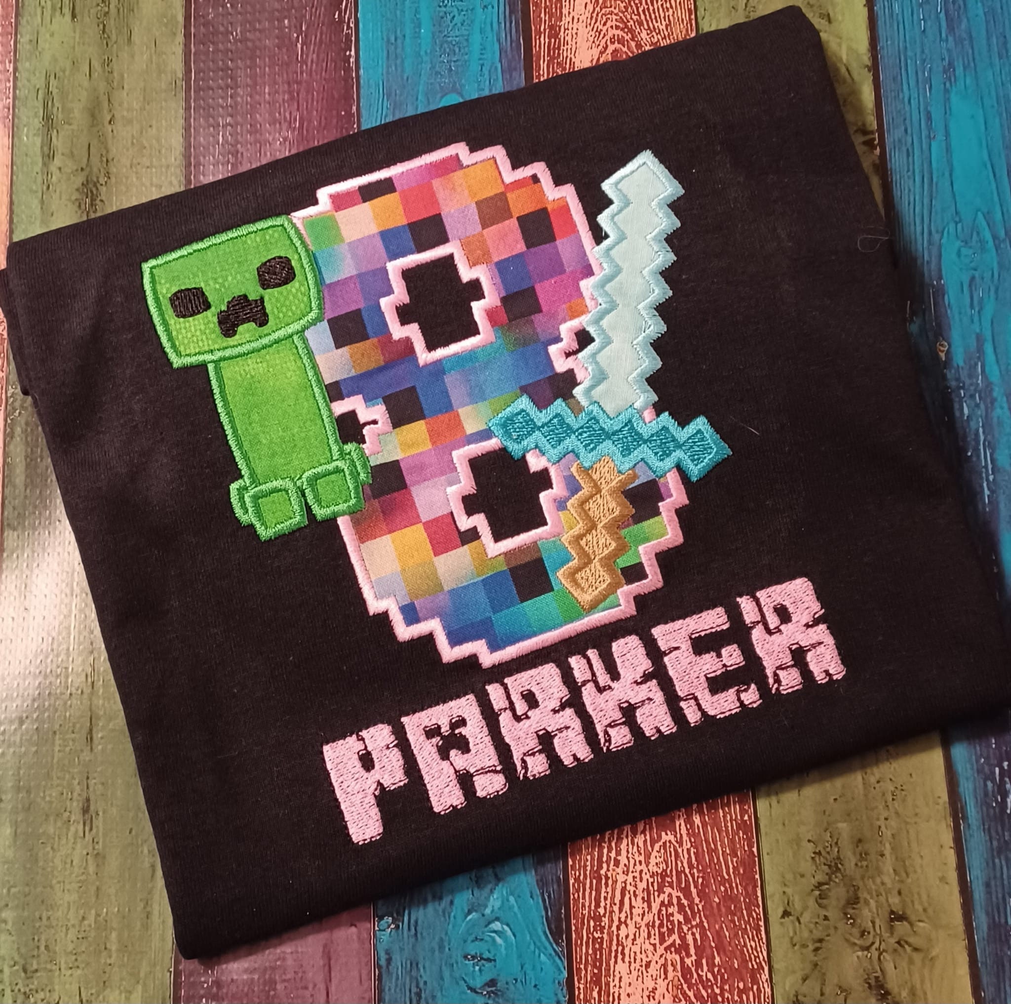 Diamond Sword Appliqué Shirt
