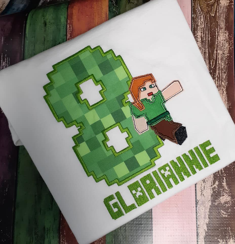 Alex Character Birthday Appliqué Shirt