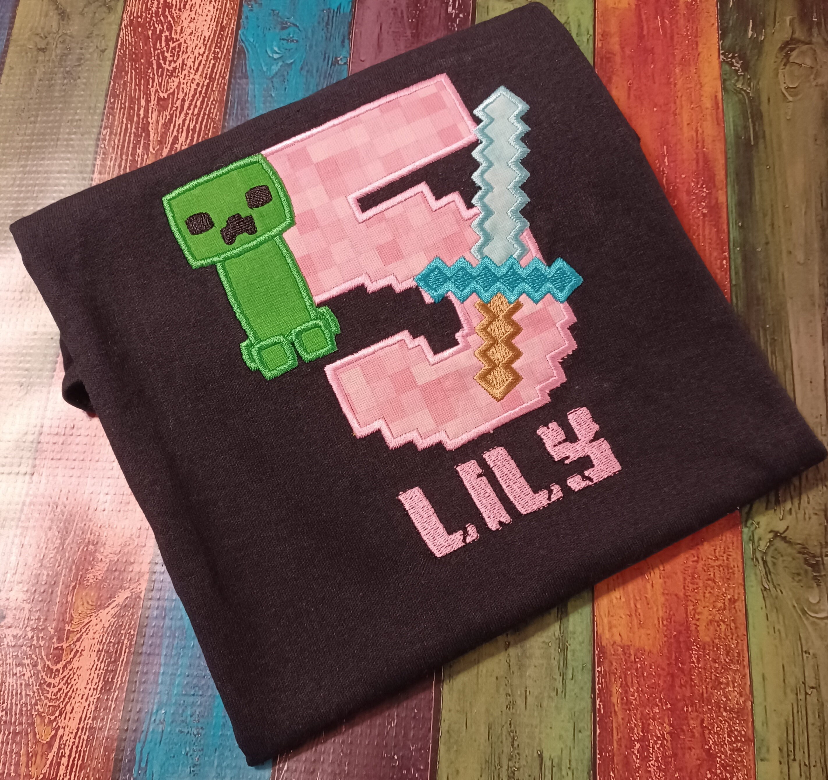 Diamond Sword Appliqué Shirt