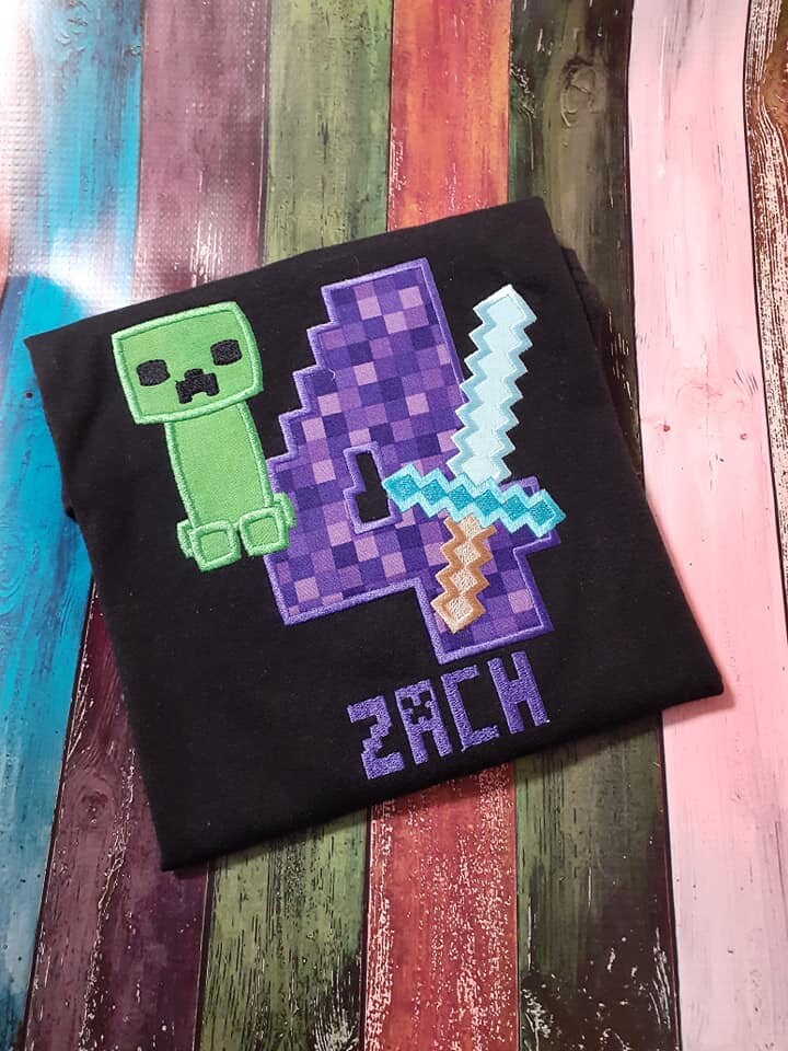 Diamond Sword Appliqué Shirt