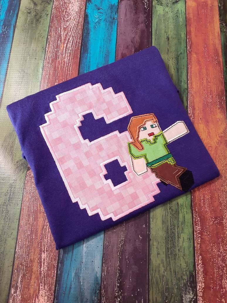 Alex Character Birthday Appliqué Shirt
