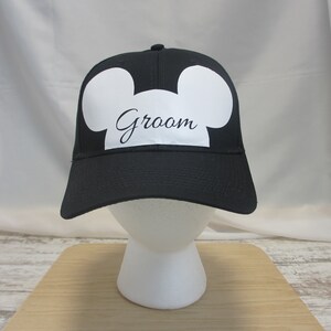 Disney Groom Customizable Hat