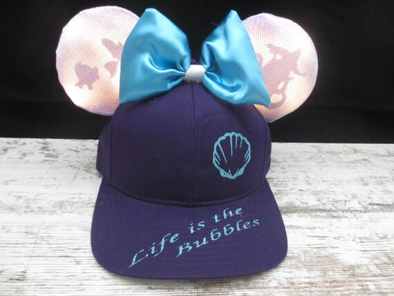 Little Mermaid Ariel Mouse Light up Ears Hat - Etsy display picture 1