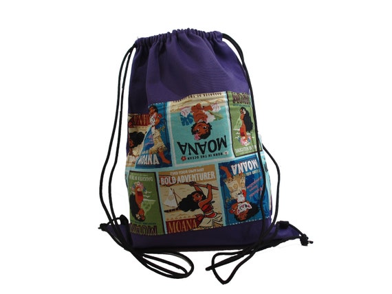moana drawstring bag