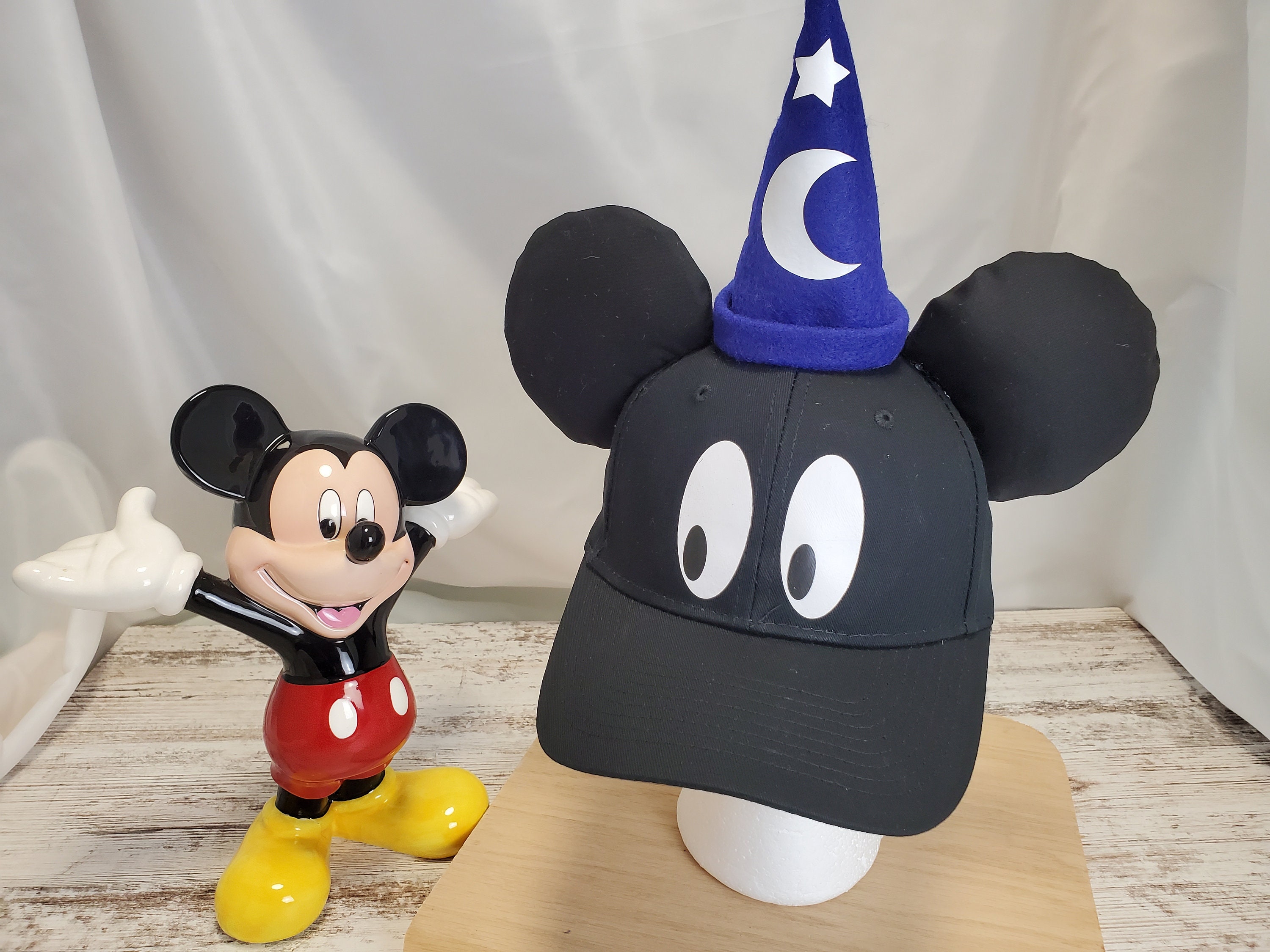 Sorcerer Mickey Mouse Hat Ears Etsy Canada
