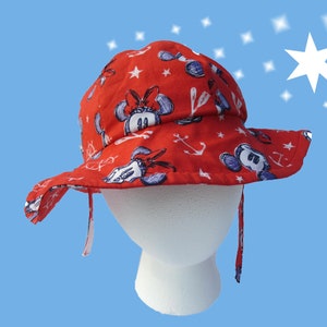 minnie mouse baby sun hat