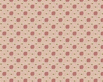 Teal and Pink Dots from the Yarra Valley fabric collection by Max & Louise for Andover