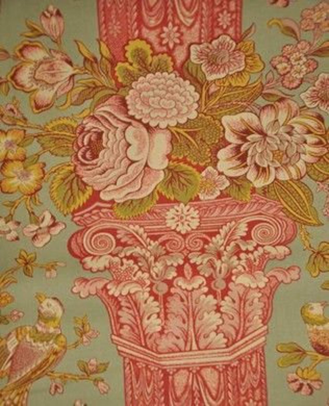 Cloverdale House Corinthian Teal by Di Ford Hall Etsy