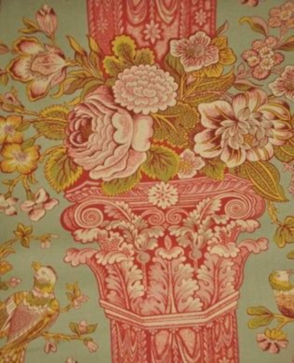 Cloverdale House Corinthian Teal by Di Ford Hall Etsy