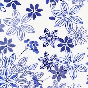 Fleur de Blue by Paintbrush Studios