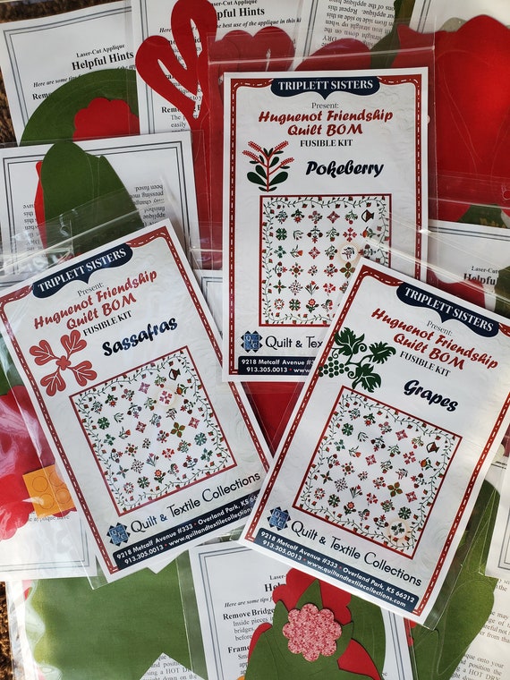 Fruits and Flowers Precut Fusible Kits Etsy