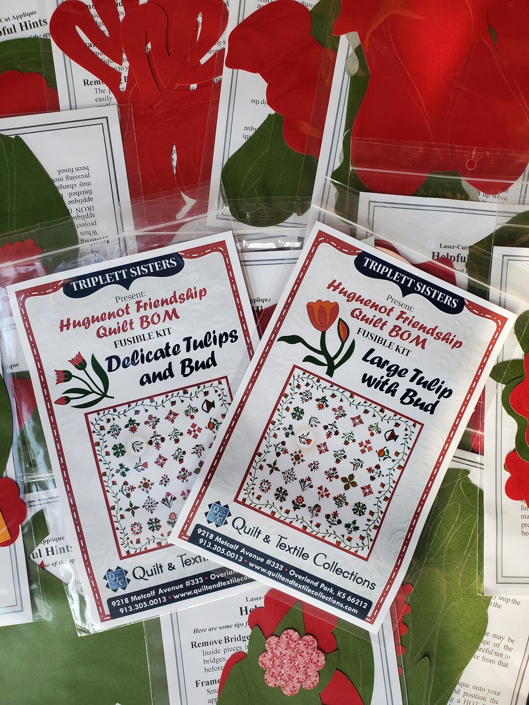 Variety of Tulip Precut Fusible Kits Etsy