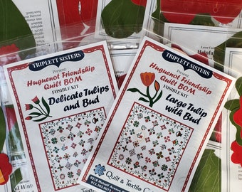 Variety of Tulip Pre-Cut Fusible Kits