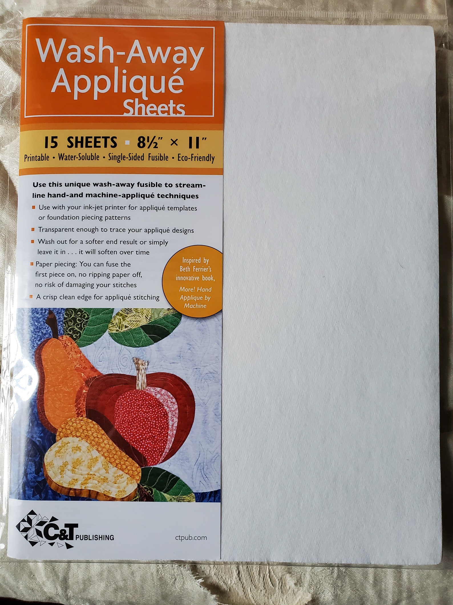 Washaway Applique Sheets Etsy