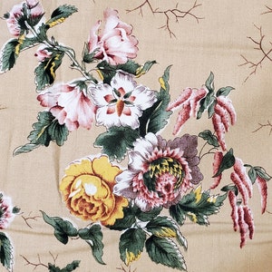 Yellow Rose and Chenille: Virginia Quilt Museum Reproduction