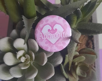 Aphrodite Boon Badge, Greek Gods, Gamer 32mm Badge