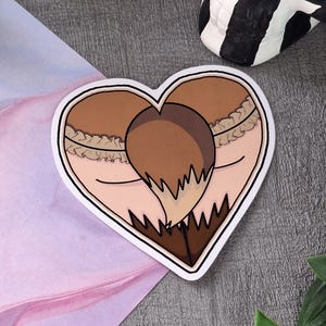 Eevee Eeveelution Themed Burlesque Glossy Vinyl Sticker Decal
