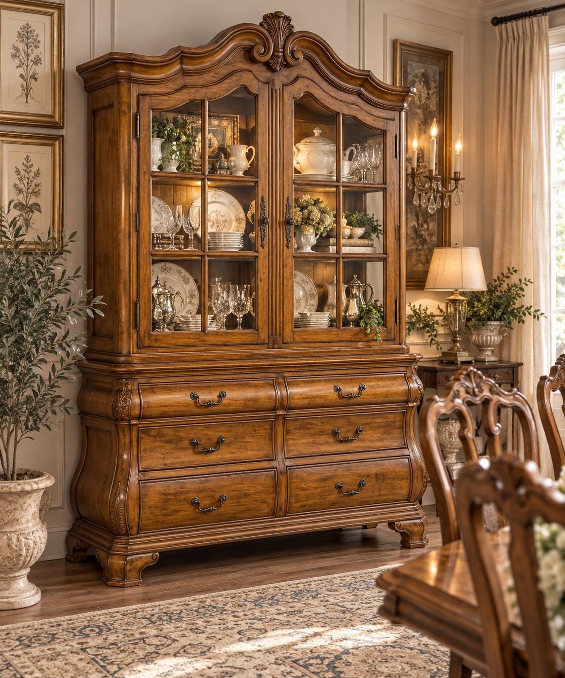 Ethan Allen Vintage Hutch - Etsy