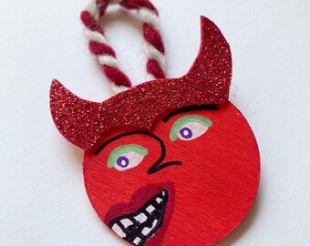 Dominique Devil - Halloween Tree Ornament