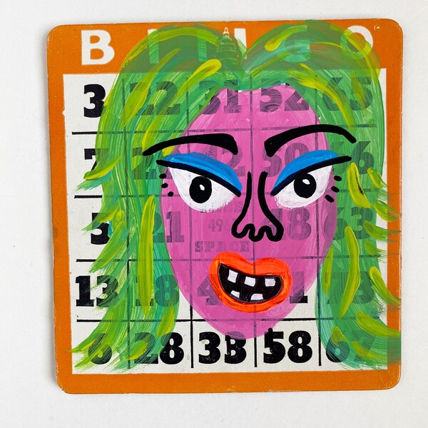 She Went to a Party Last Saturday Night - Bingo Card Art