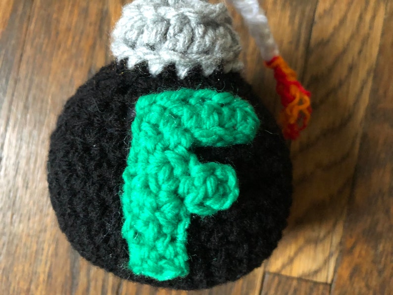 F-Bomb Plush Stuffed Ball, Anti Stress F Bomb, Cuss Curse Word Medium and Large Size F-Bomb Ball, Adult Grab Bag Gag Gift, Adult Humor image 6