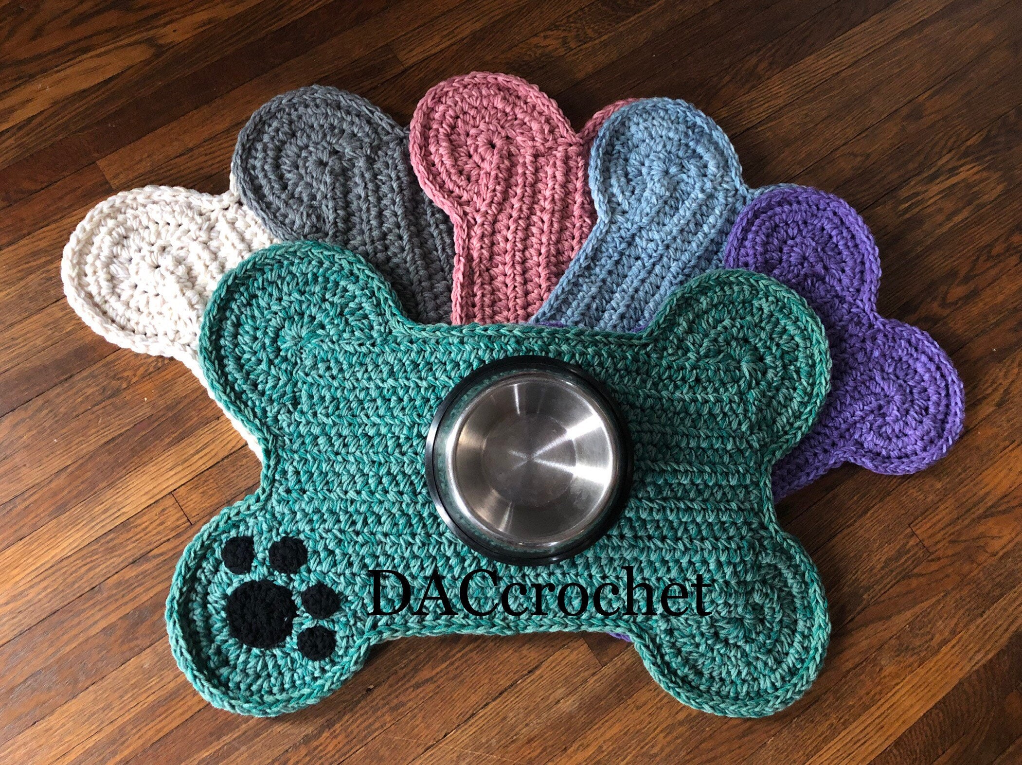 dog bone shaped mat