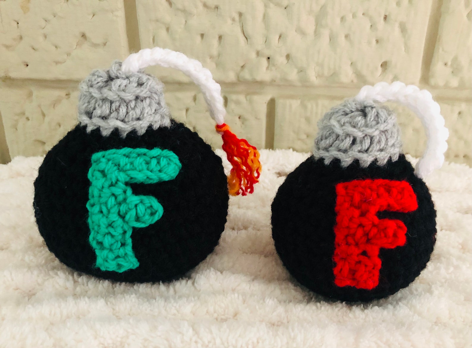 Crochet PATTERN FBomb Stuffy Amigurumi Medium and Large Etsy
