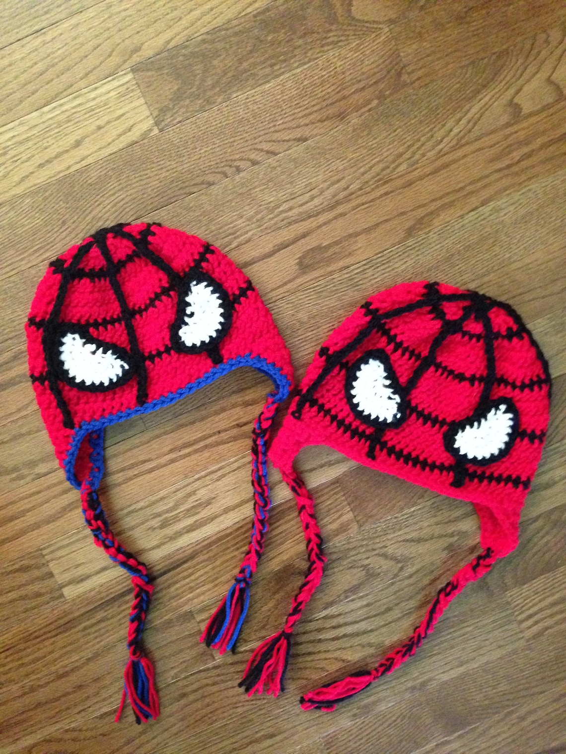 Crochet PATTERN Superhero Spider  Hat Baby to Adult Size Etsy