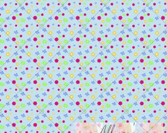 Floral Spring Seamless Pattern - Digital Paper 12x12 300DPI PNG