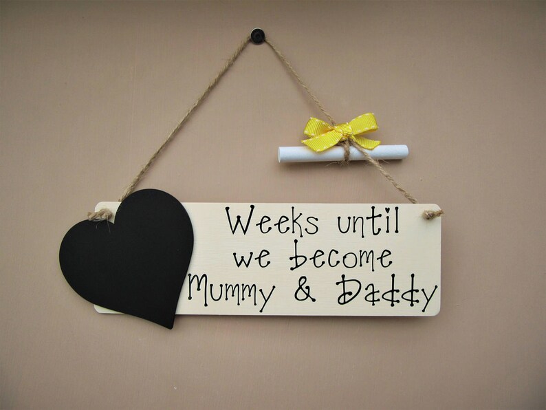 personalised baby countdown
