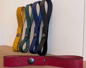Leather Belt Frog, Sword/Dagger Hanger, Belt Loop, LARP Belegarth Dagorhir Amtgard Medieval Renaissance Accessory