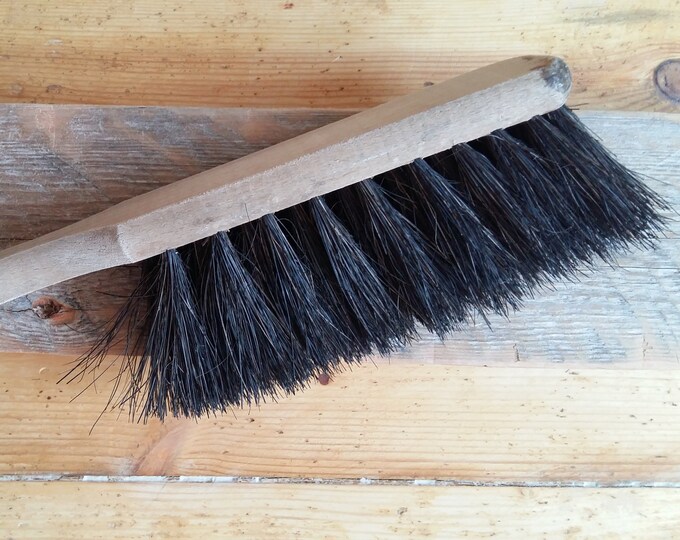 Vintage Hand Broom Antique Dust Broom Duster With Wooden Etsy