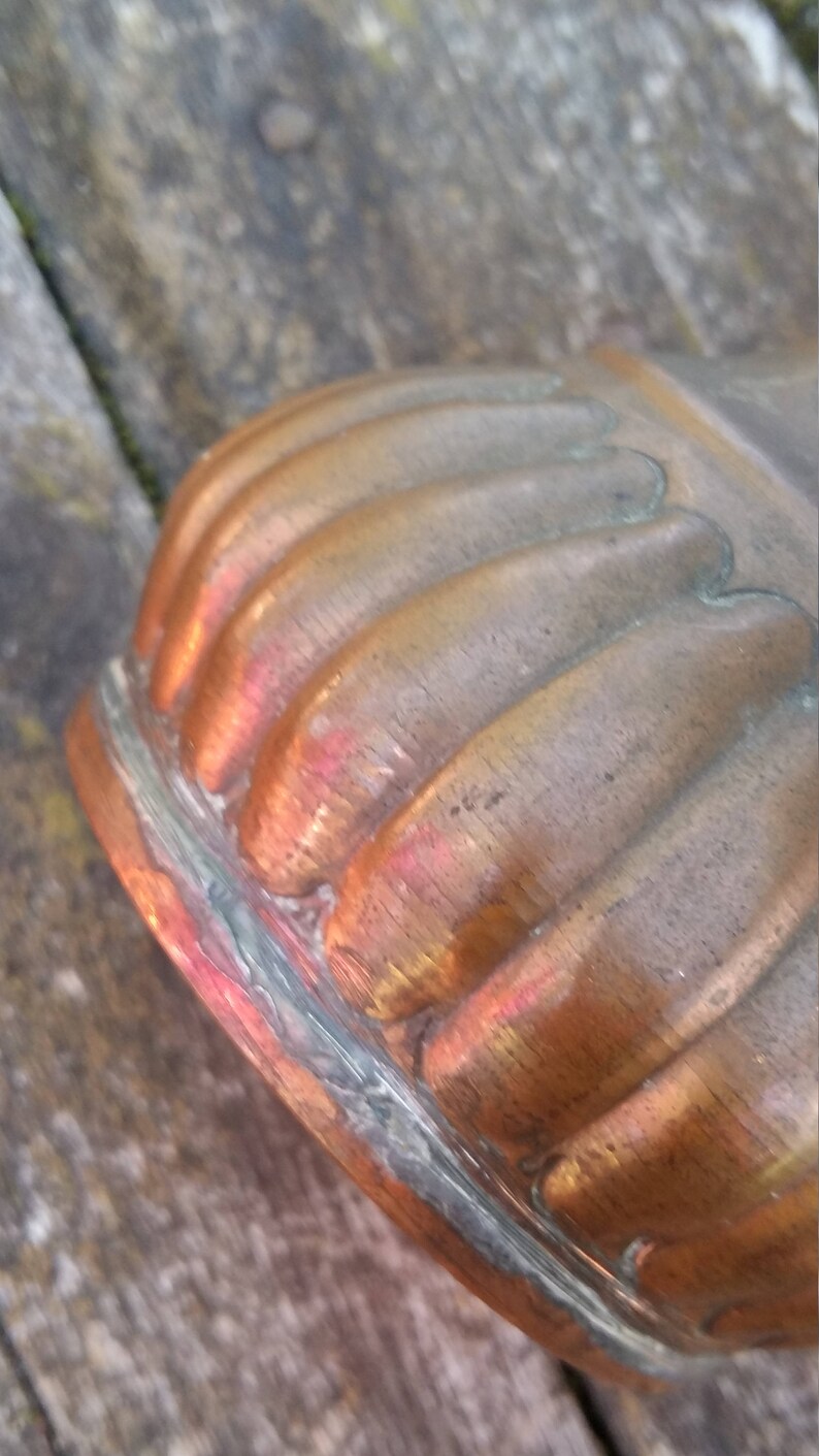 Copper Vase Vintage Metal Vase Small Bud Vase Classic Style Etsy