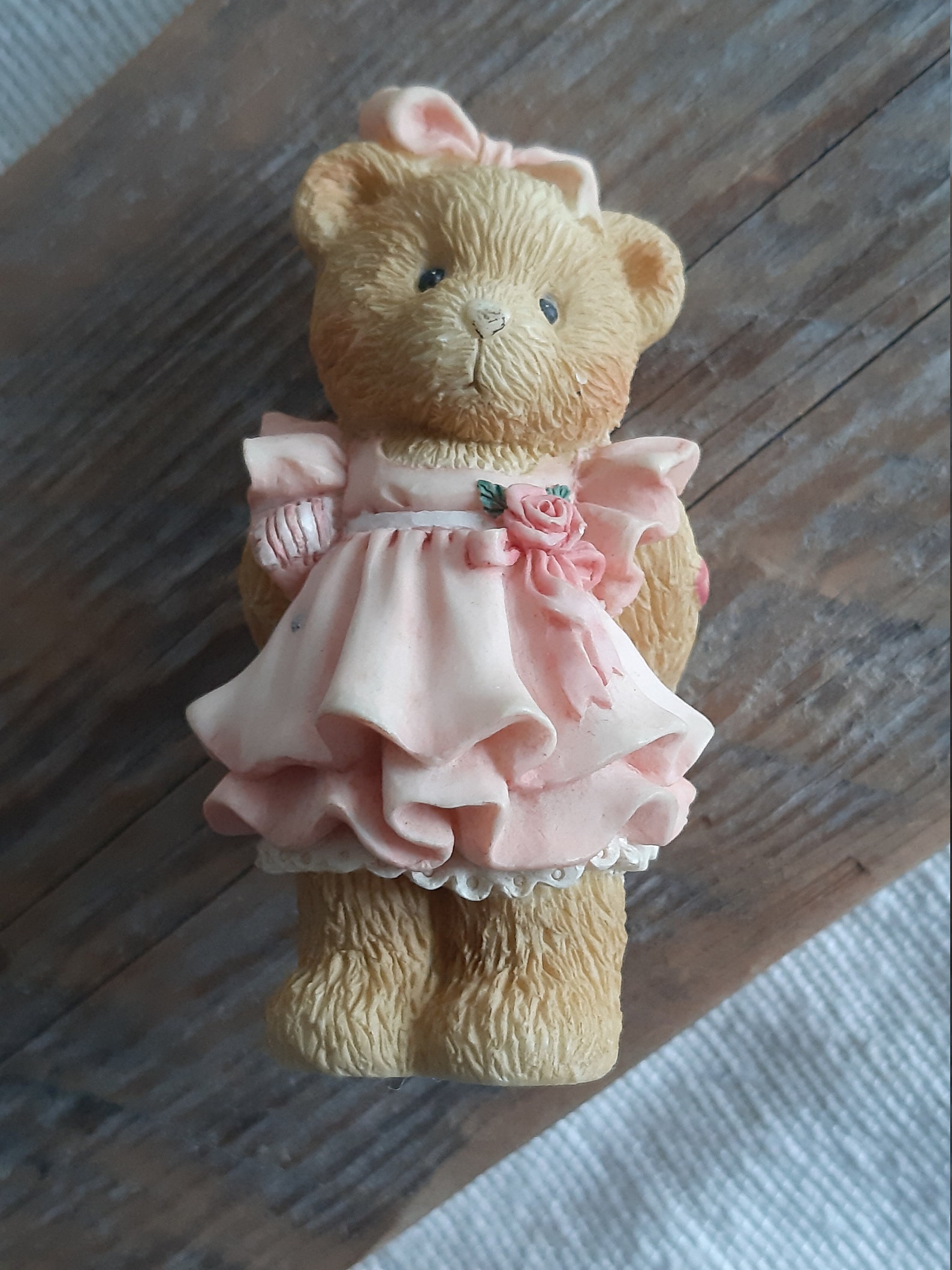 Vintage Enesco Teddy Bear Figurine Cherished Teddies Etsy