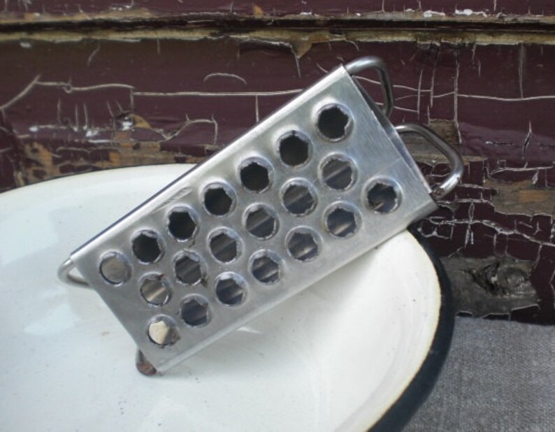 Vintage Fish Scaler Old Metal Tool French Style Kitchen Rustic Etsy