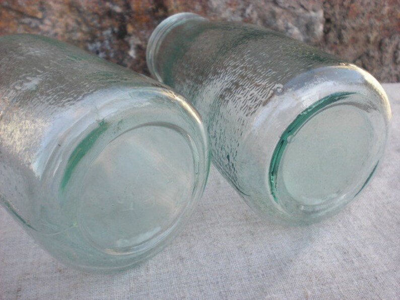Download Frosted glass milk bottle jar large container green blue ... Yellowimages Mockups